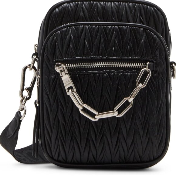 Steve Madden NWT Damien Quilted Small Crossbody Bag - Picture 1 of 5